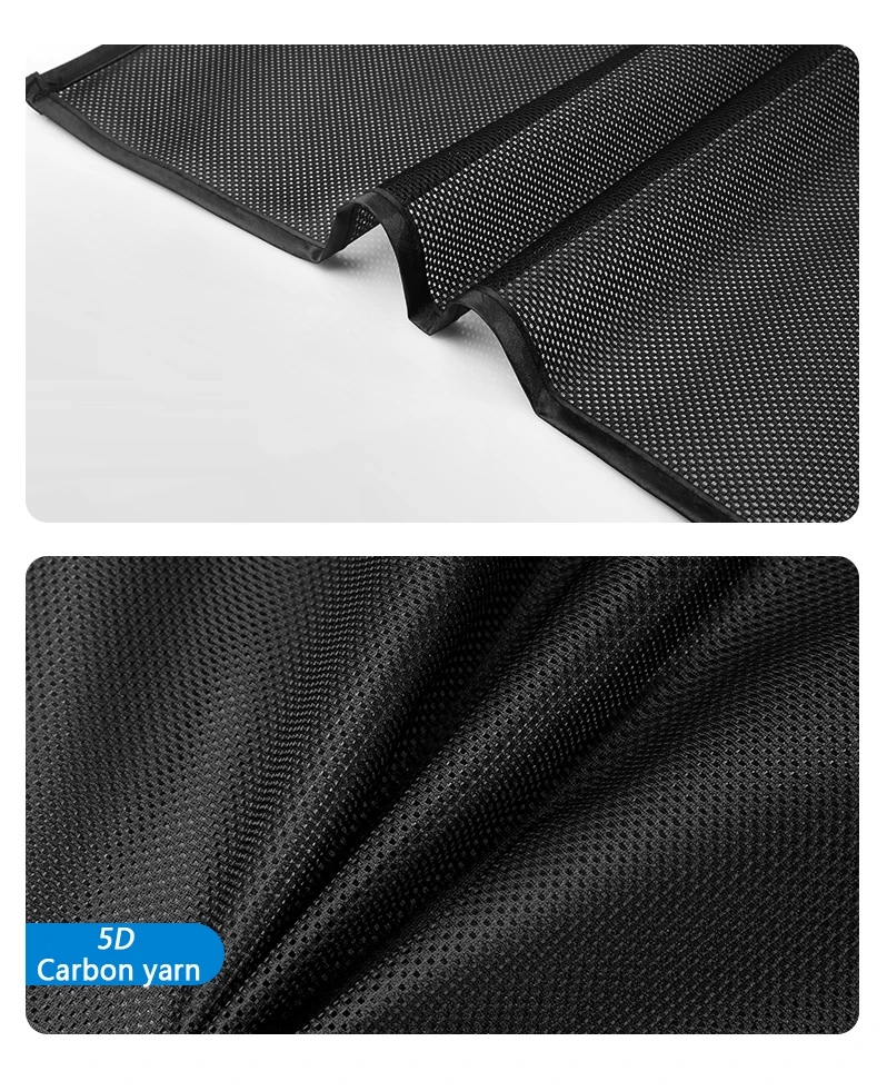 

Privacy Car window sunshade 2pcs/set 5D Carbon yarn Car Styling Sun protection and heat insulation Automobiles Accessories