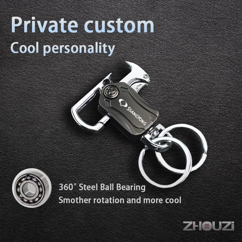 Многофункциональный брелок для ключей Открыватель пива Спиннер Ssangyong Rodius Rexton
