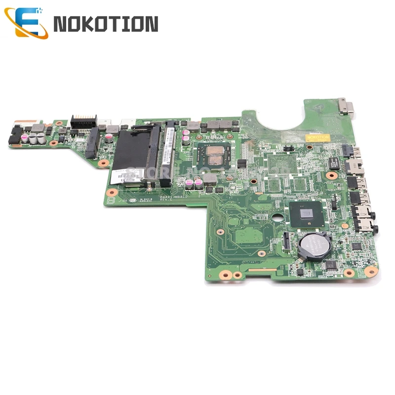 NOKOTION 634648-001 DAAX1JMB8C0 основная плата для hp compaq G62 CQ62 материнская плата для ноутбука I3-350M процессор DDR3 HM55 работает