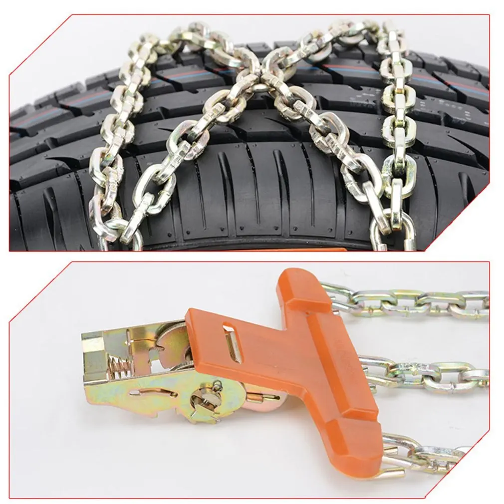 Автомобильные снежные цепи для шин универсальные автомобильных портативные