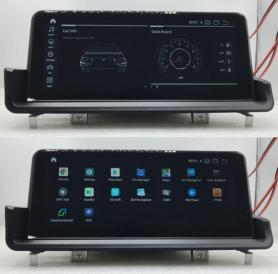Kanor 10 25 дюймов 4g + 64g Android 0 автомобильный мультимедийный плеер Gps навигация с Idrive