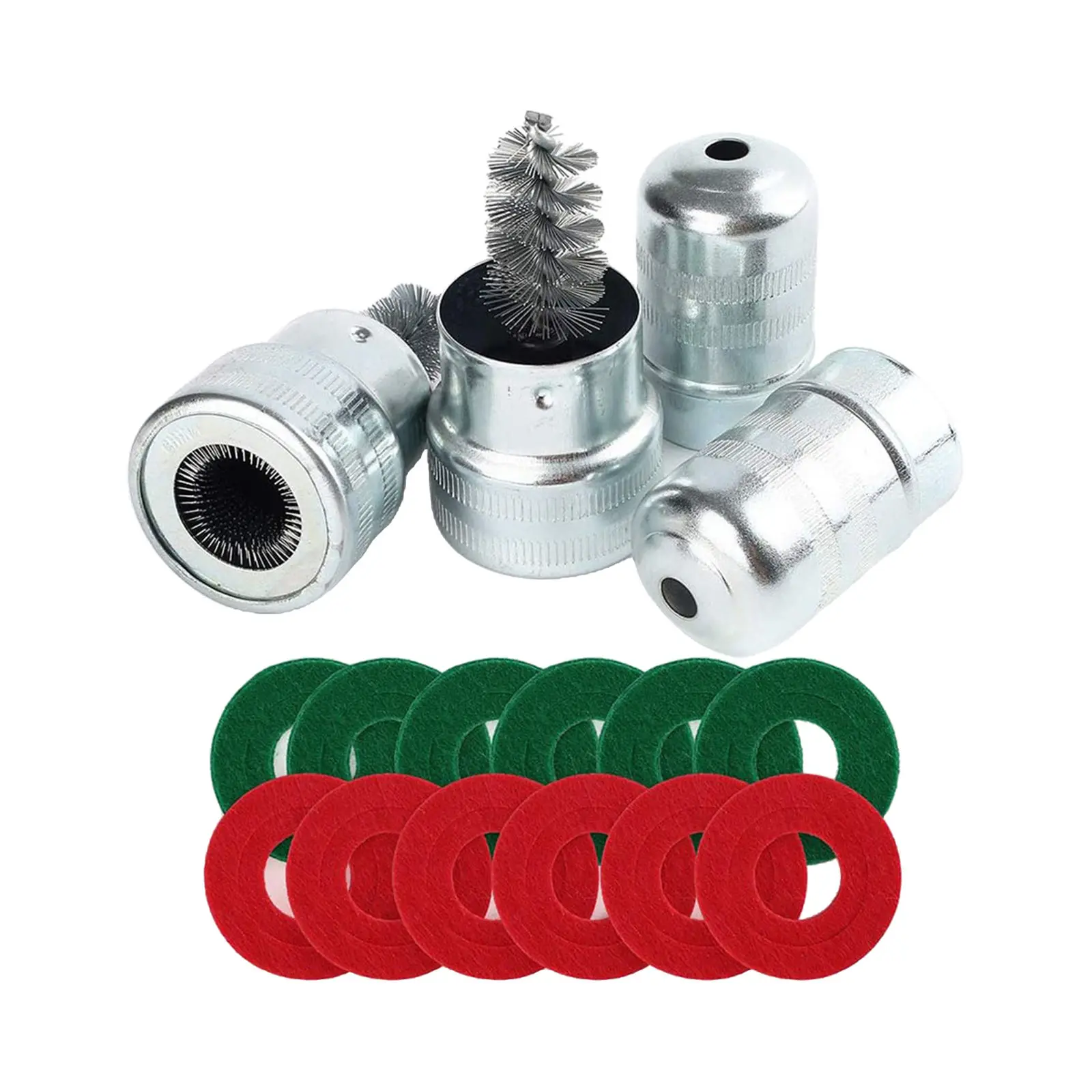 

6 Pair Battery Terminal Washers Set of 2 Cleaning Brush for Marine Boat