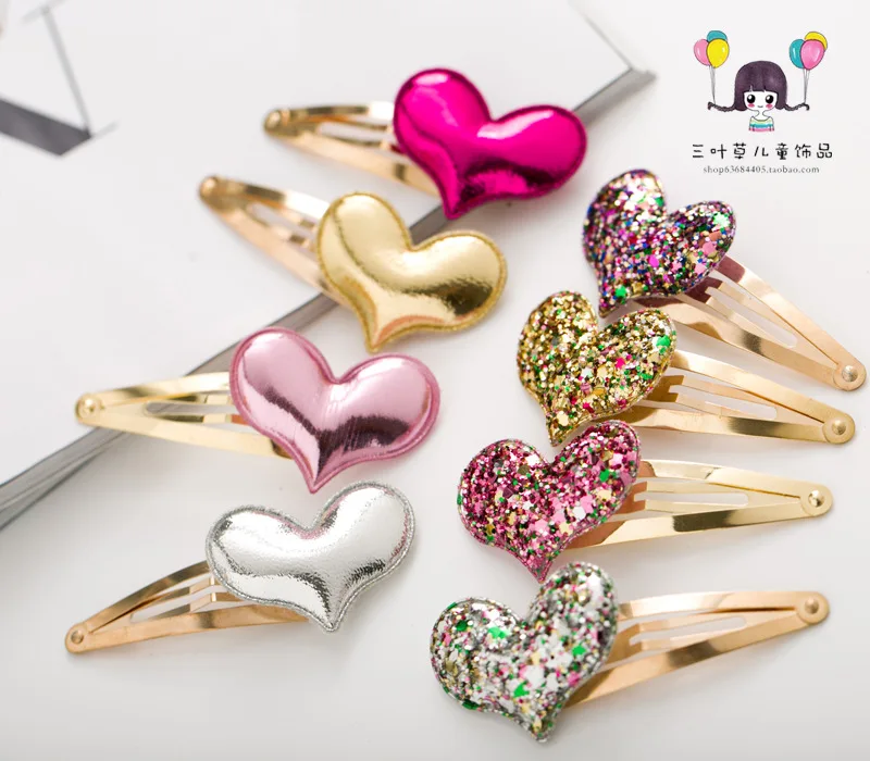 2PC Fashion Star Love Crown Children's series Hair Pins Barrettes lovely Girls Grips Alloy Accessories HeadWear | Детская одежда и