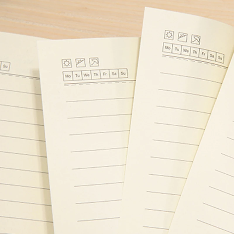 Популярный Кожаный Блокнот бизнес личный дневник с кодом блокировки толстый