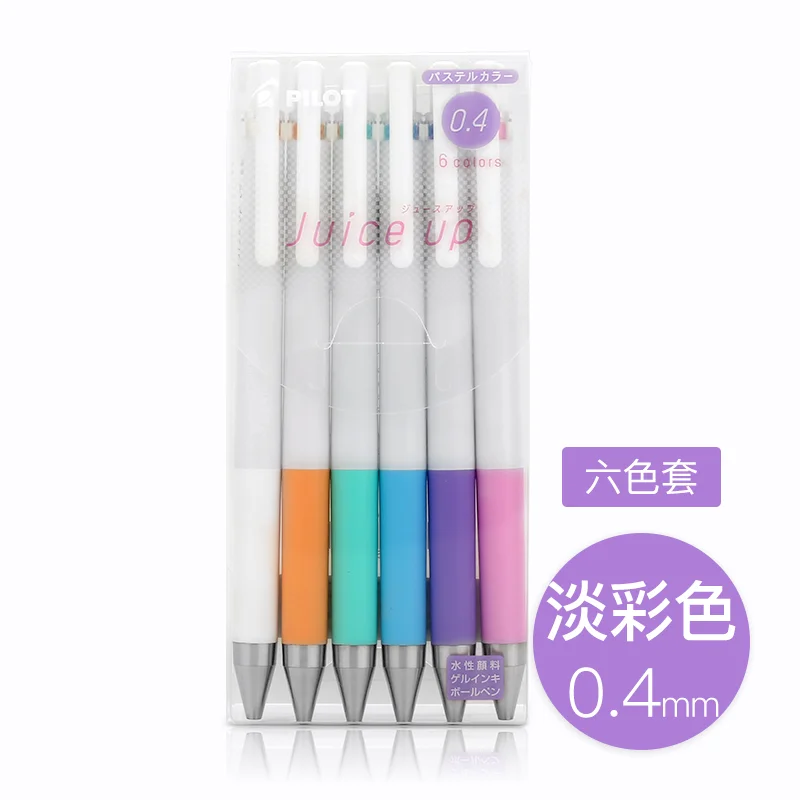 Pilot Juice Up Gel Pen Colour Ink Extra Fine Ballpoint 0.3/0.4 mm Normal/ Metallic/ Pastel Colors Set |