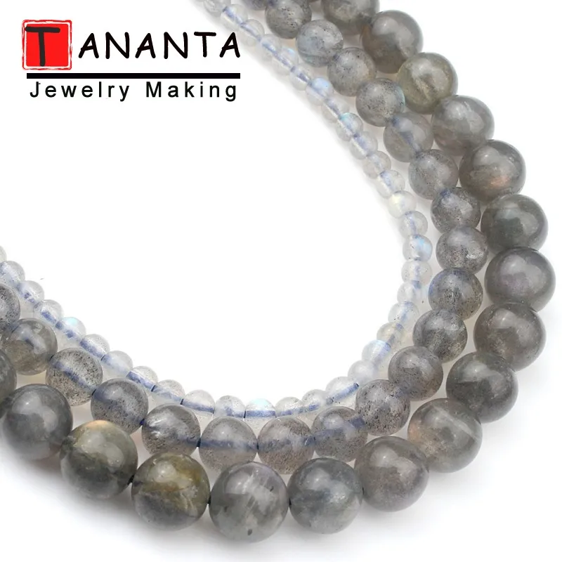 

Бусины Из Натурального Лабрадорита 4/6/8 мм ААА, круглые бусины россыпью из камня для изготовления ювелирных изделий «сделай сам», аксессуары...