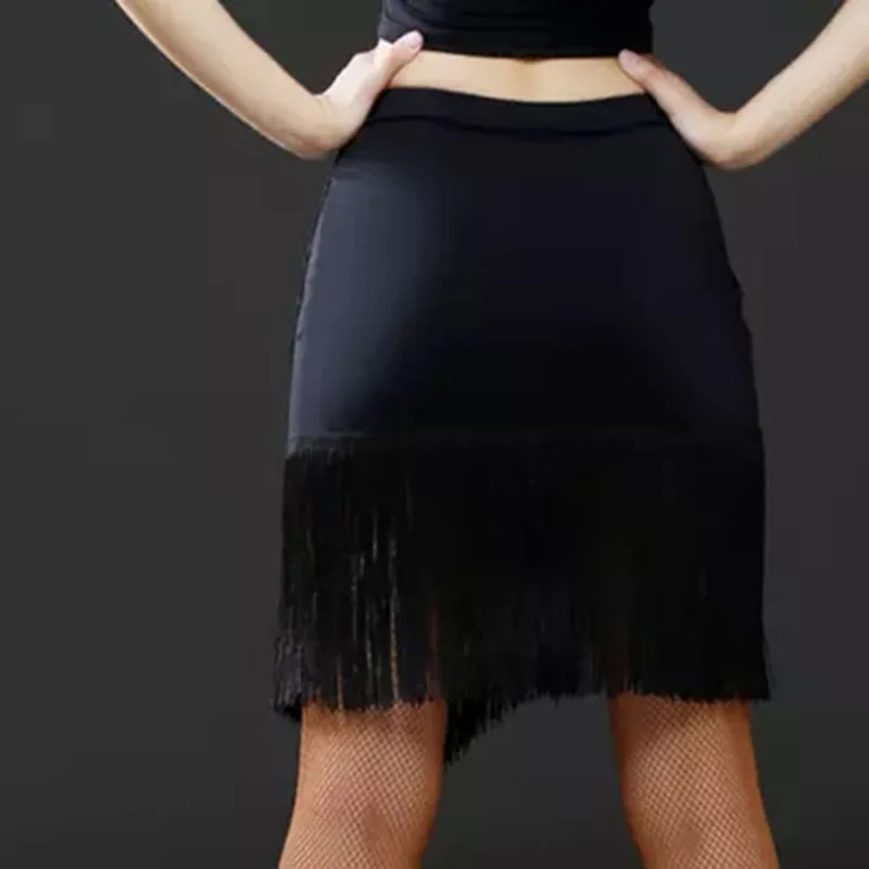 Юбка для латиноамериканских танцев женская Румба Самба танго бальная комната