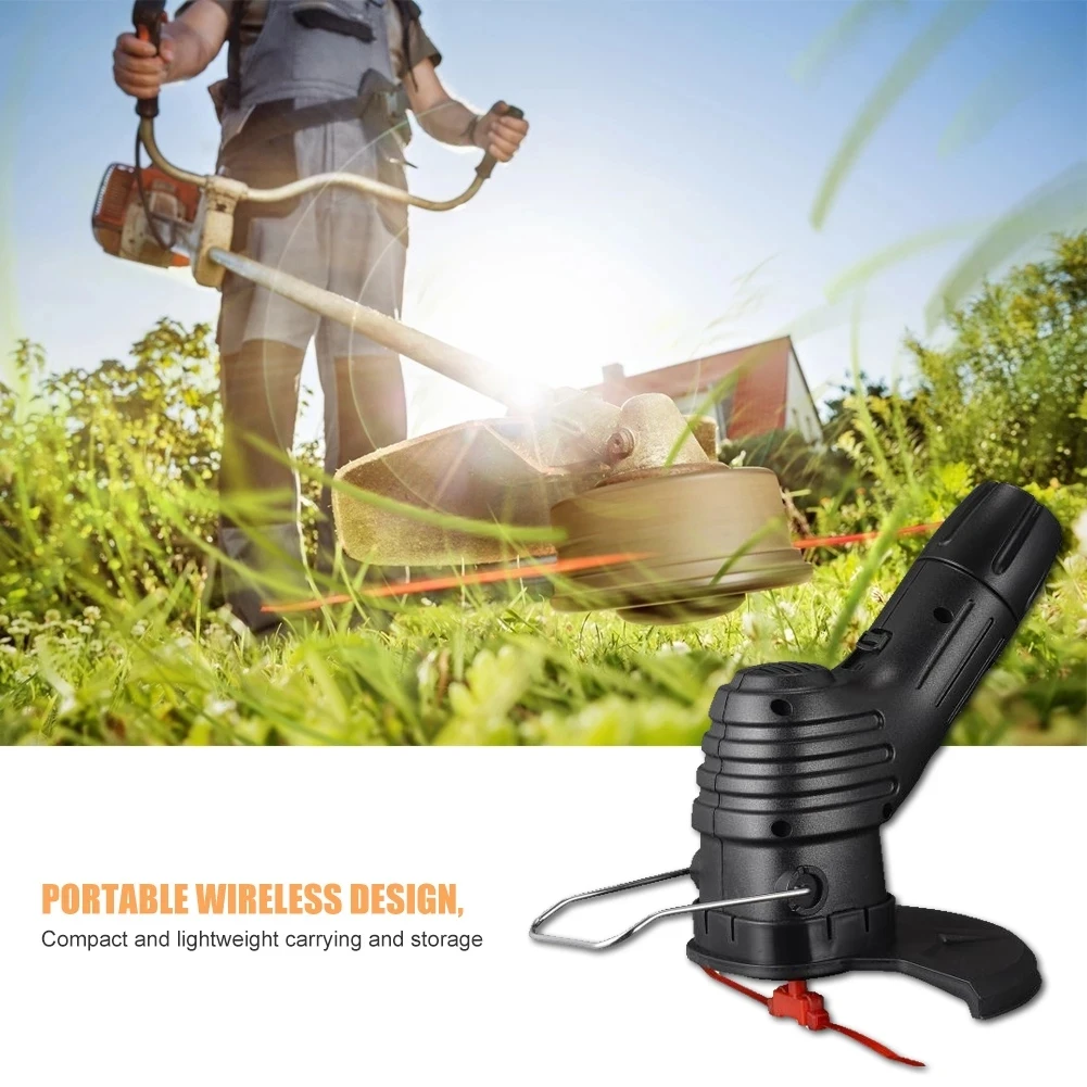 Lawn Mower Electric Grass Trimmer Cordless Portable 2000mAh Garden String Cutter Pruning18000rpm US/EU/UK/USB Plug