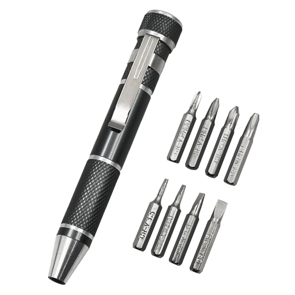 8 в 1 отвертка многофункциональная прецизионных отверток с магнитной мини