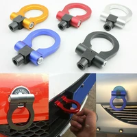creative durable car tuning aluminum suv truck trailer towing tow hook screw outdoor travel set universal car accessories