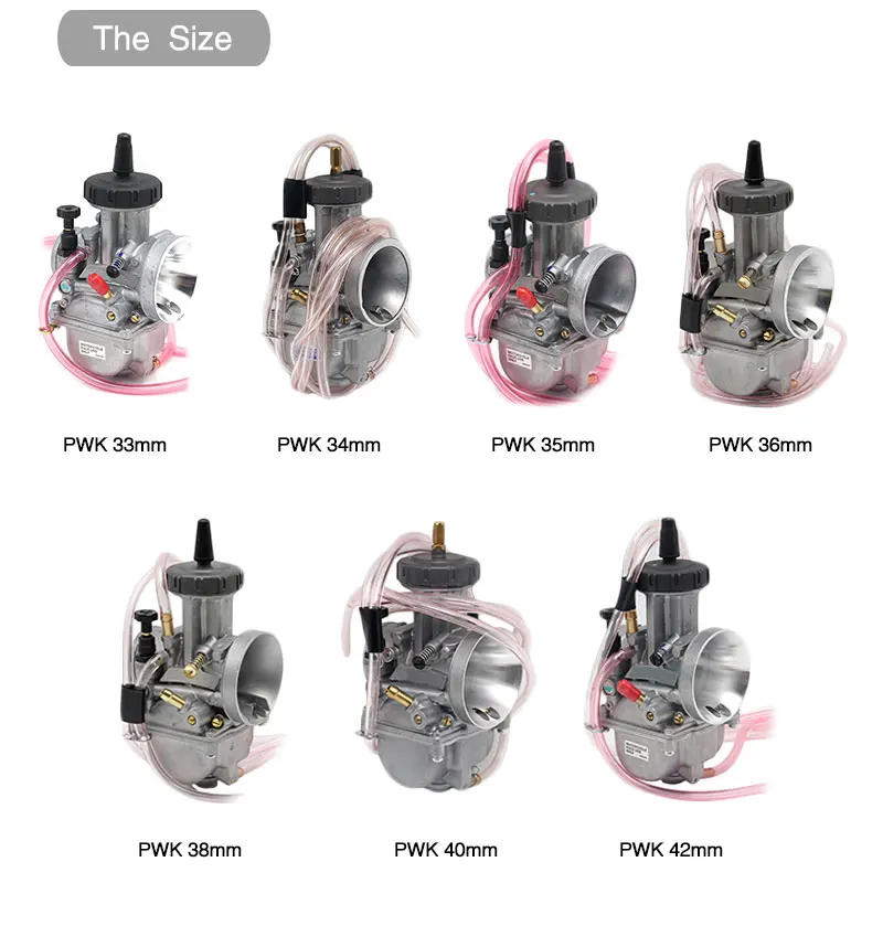 Alconstar-33 34 35 36 38 40 42 мм мотоцикл Keihin Карбюратор Carb 2 T/4 T Скутер ATV UTV внедорожный кафе гонщик питбайк 125CC-500CC