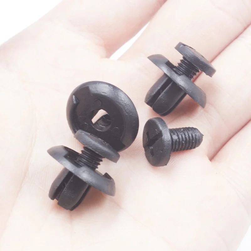 50 шт. универсальные Короткие пластиковые фиксаторы для BMW Toyota фиксированные