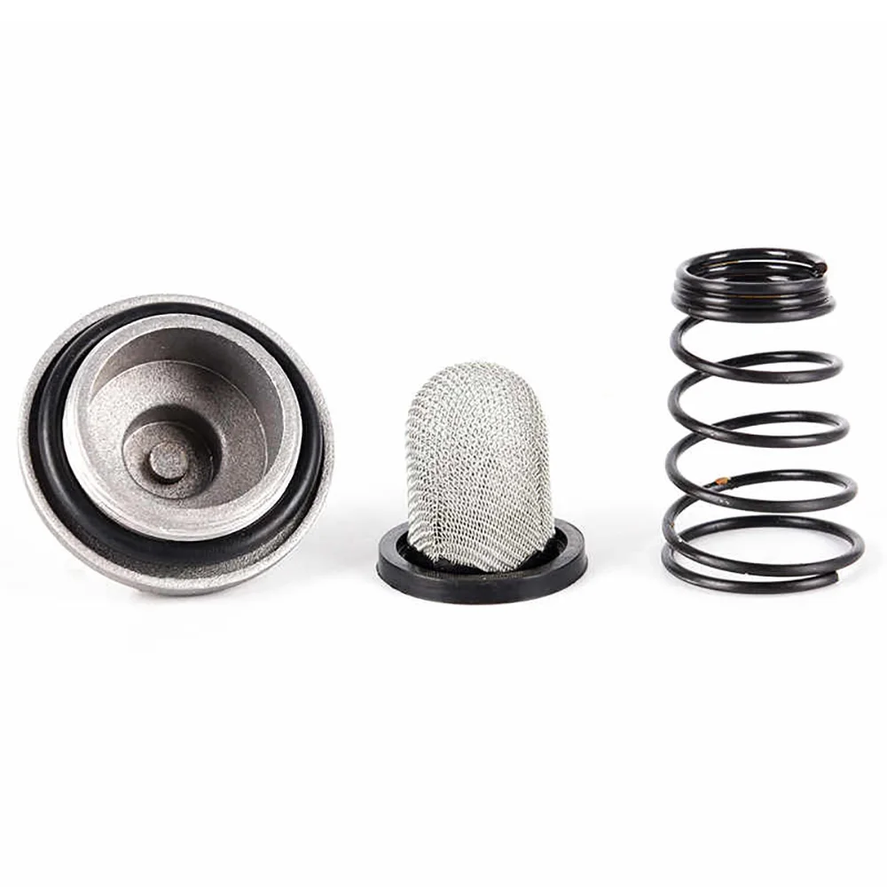 Пробка 4Т двигателя 50 150 сс (сливная) с пружиной и сеткой для 139QMB 152QMJ 157QMI 158QMJ /