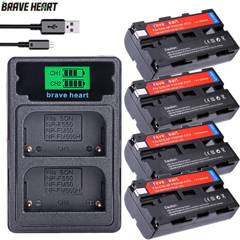 Акумуляторная батарея NP F570 F550 F330 F750 Батарея для sony CCD SC55 TRV81 DCR TRV210 MVC FD81 Hi 8|Цифровые