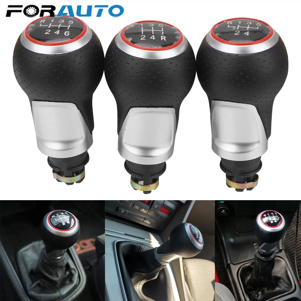 Рычаг переключения передач для Audi A4 B6 B7 B8 A6 S4 8K A5 8T Q5 8R S Line Ibiza 6J Seat Leon Mk1 Passat Golf 12 мм 5/6
