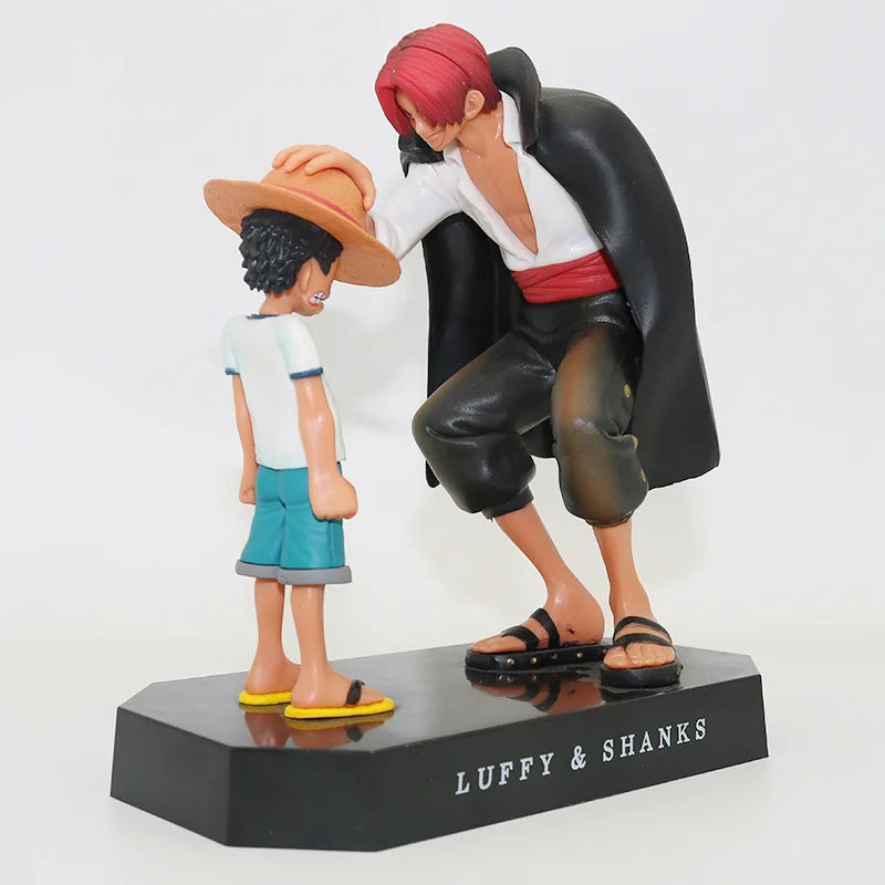 

17 см аниме один кусок четыре empтора Shanks соломенная шляпа Luffy ПВХ фигурка кукла Коллекционная модель игрушка Рождественский подарок