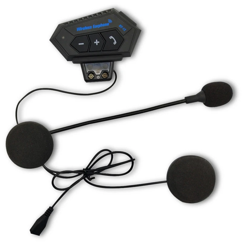 

Motorcycle Bluetooth 4.2 Helmet Intercom Wireless Headset Telephone Call Kit Stereo Anti-Interference Interphone