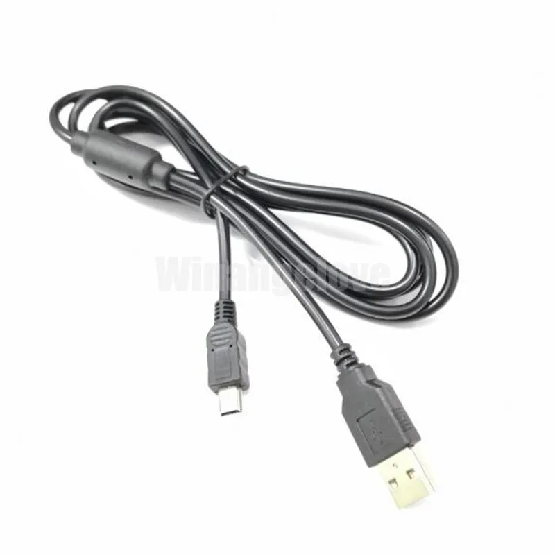 

200pcs/lot 1.8m USB Charge Cable For ps3 For Sony Playstation PS3 handle Controller with Magnetic RingBlack Gamepad cable