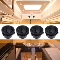 4pcs rv air conditioning deflector outlet louvered air vent exhaust grille for car rv boats yacht