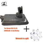 Сменная батарея V10 для пылесоса Dyson, 25,2 в, 3000 мАч