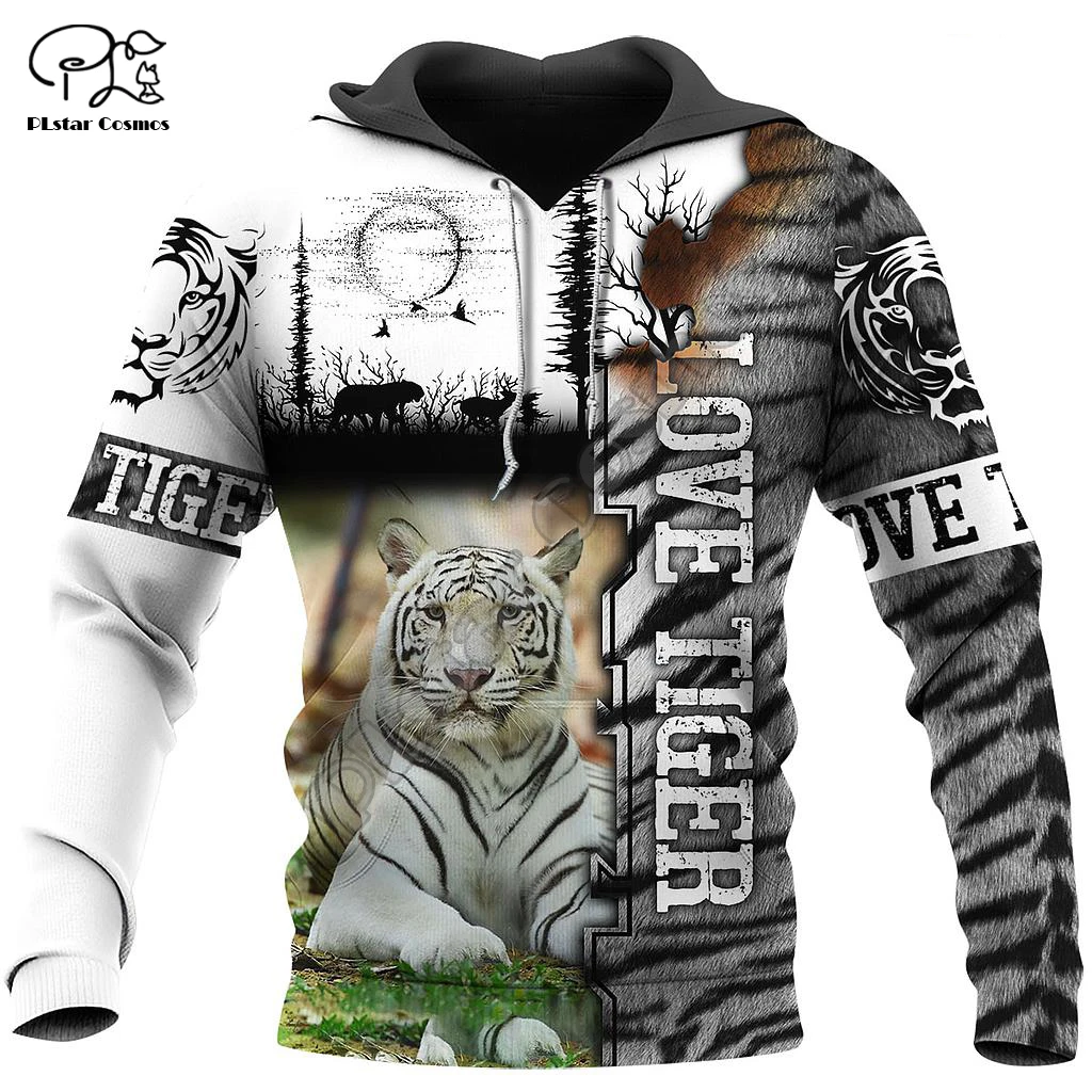 

PLstar Cosmos 3DPrint Love Tiger Animal Beast Harajuku Streetwear Unisex Funny Zip Hoodies/Sweatshirt/Jacket High Quality-a2