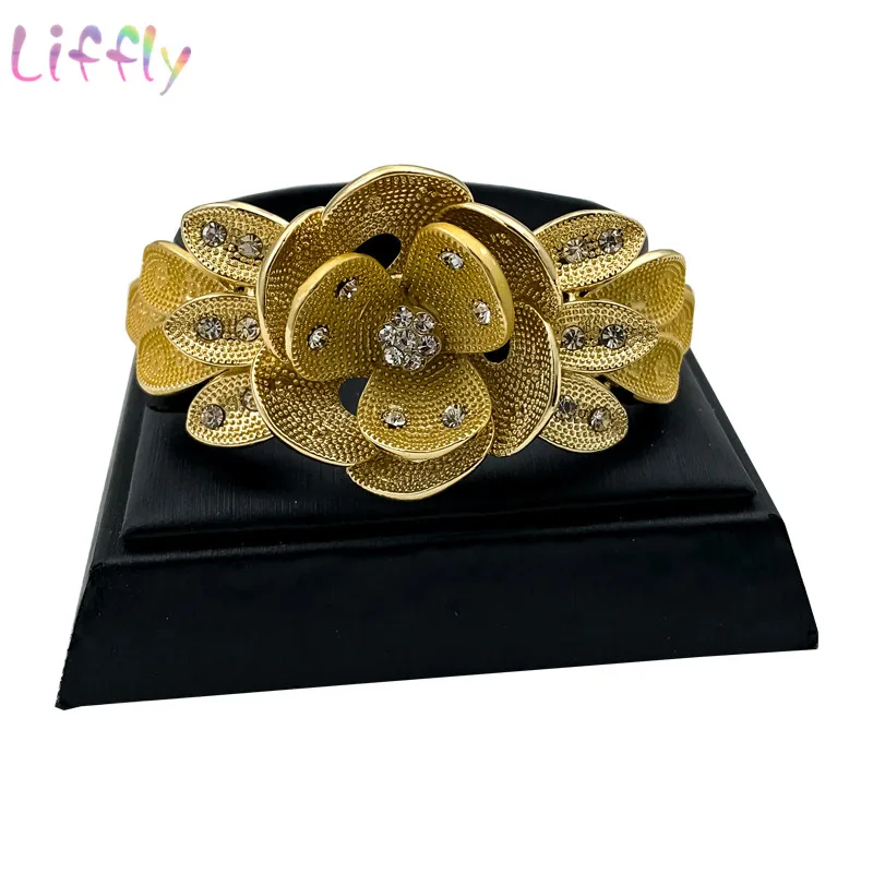 Африканский популярный ювелирный набор Красивая большая водяная Лилия