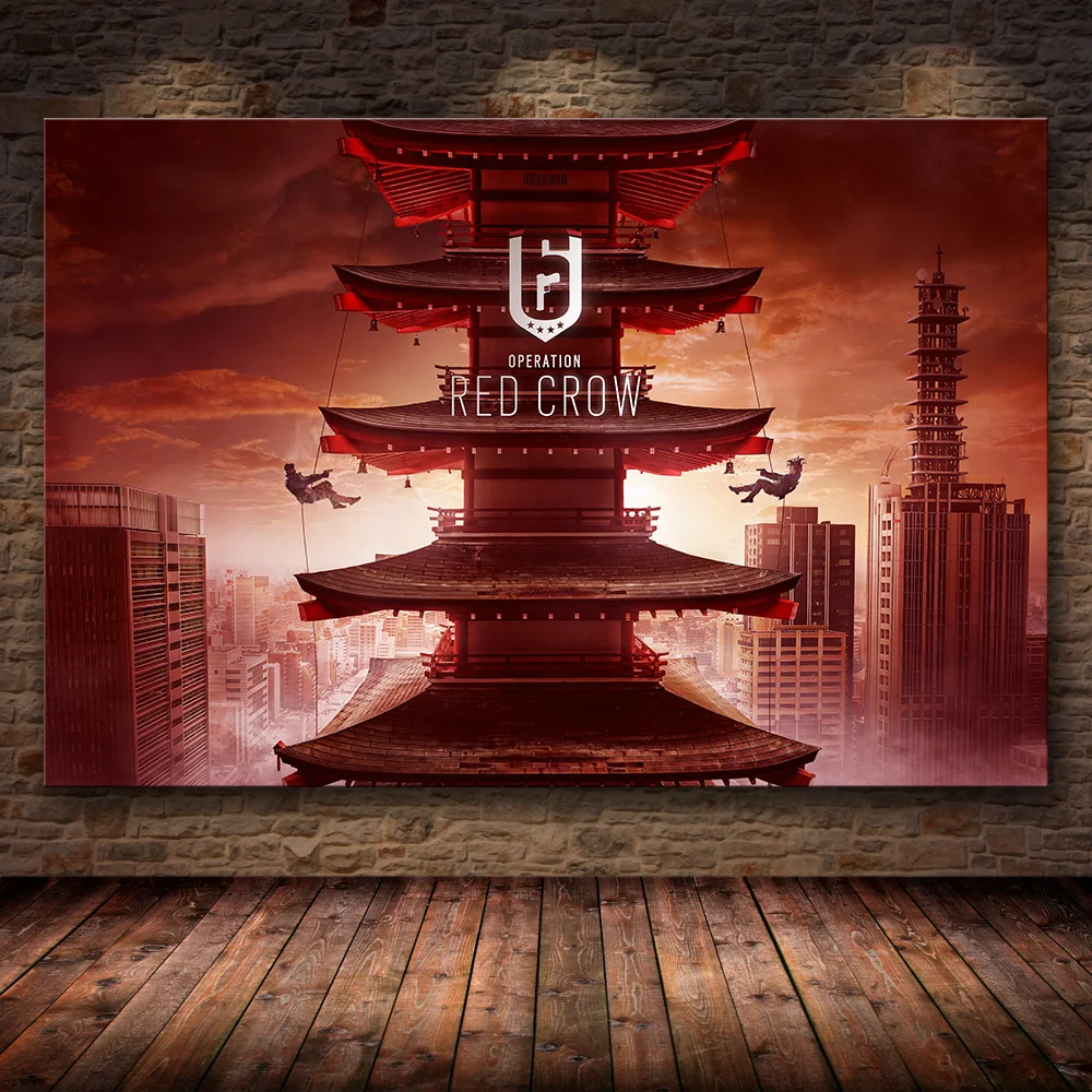 15 Unframed постер украшение картина Tom Clancy's Rainbow Six Siege на HD холсте картина искусство картина маслом - Цвет: 15