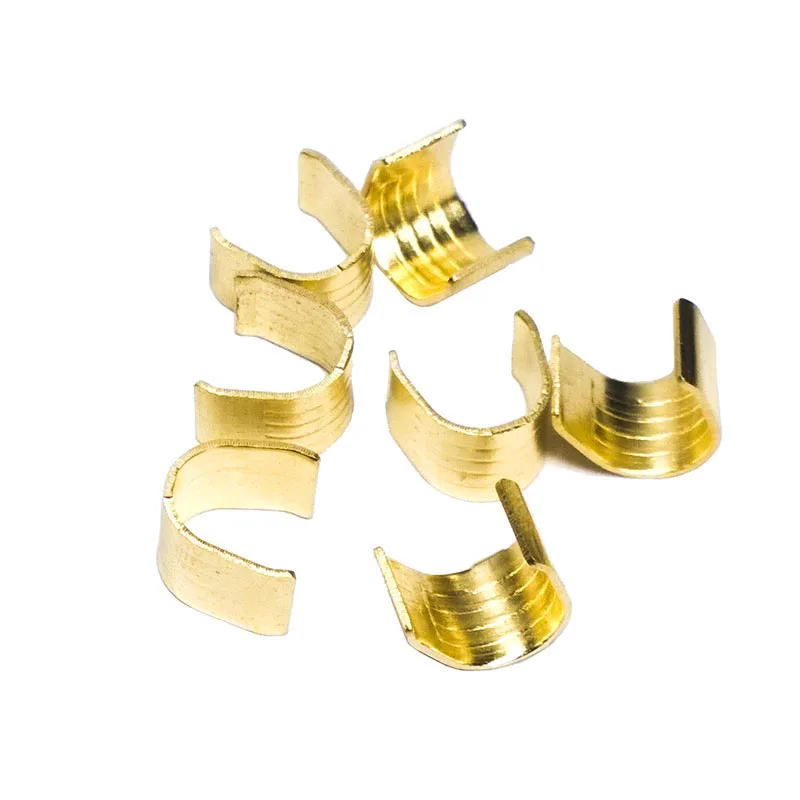 

50pcs 100pcs 454D Crimping Button U Tpye Splice Electric Cold-pressed Wire Terminals Connector Cable Lugs Sertir Connection