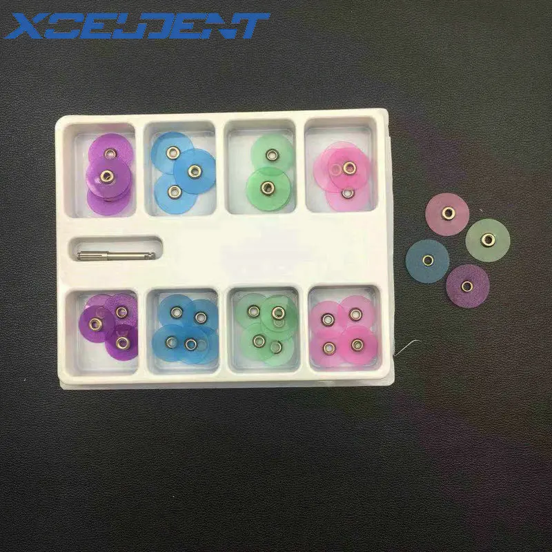 Полировочные диски и полоски оправки набор стоматологических принадлежностей Полировочный материал для стоматологической лаборатории