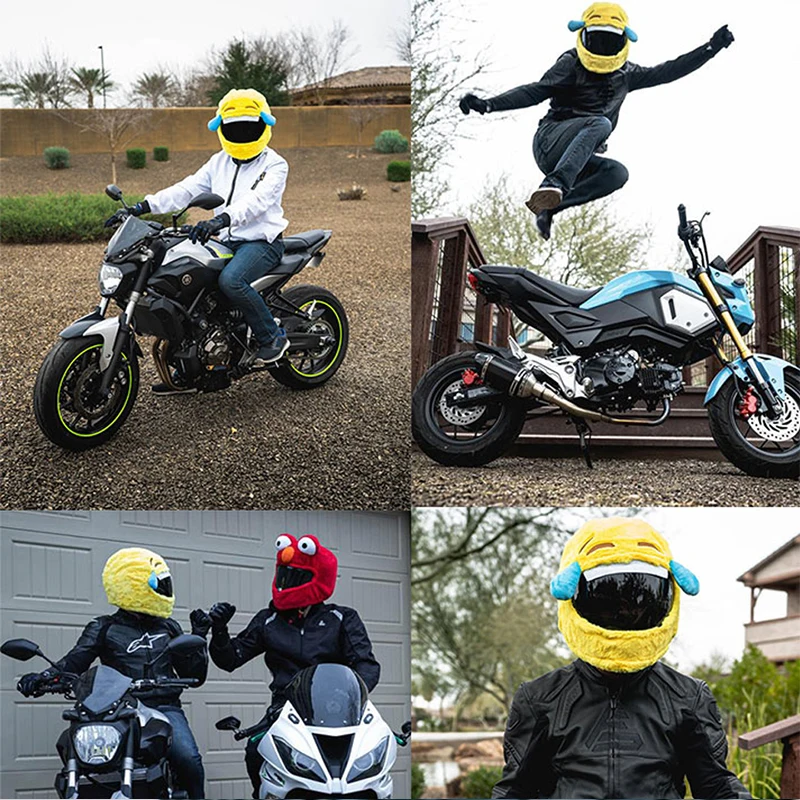 

17 Kinds Plush Demon Motorcycle Helmet Cover Accessories Full Face Helmets Casco Moto Cascos Para Capacete De Motocicleta