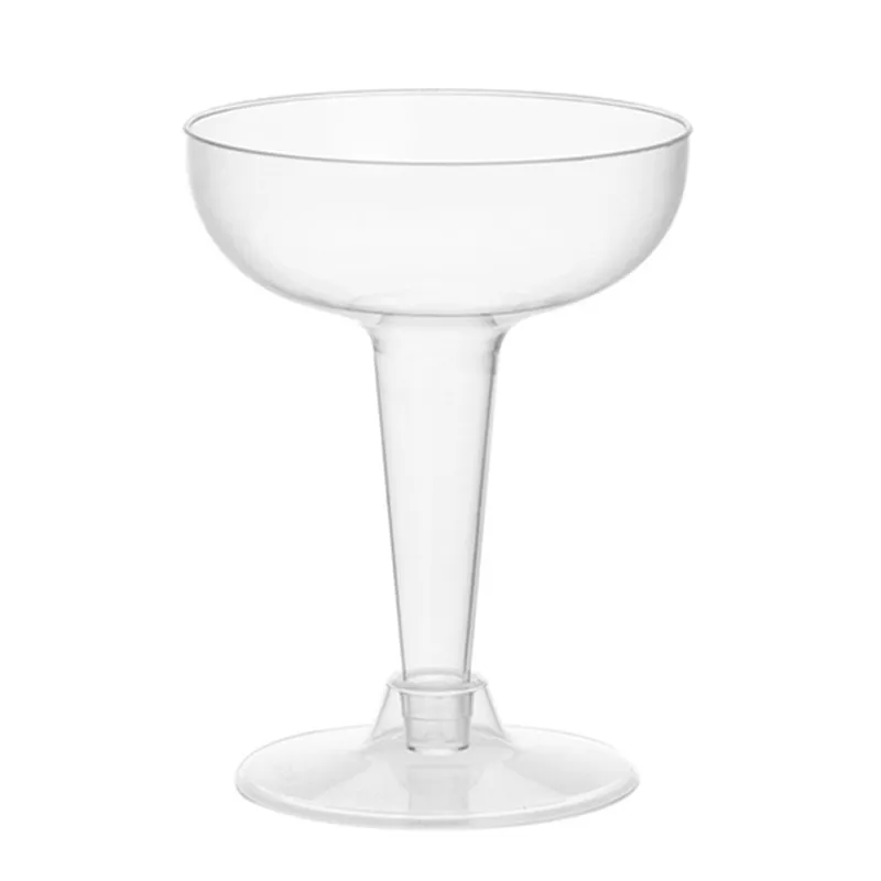 

50pcs Goblet champagne red wine glass mousse cup pudding cup ice cream cup hard plastic disposable cup transparent creativity