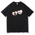 Новинка Мужская Универсальная футболка европейского размера Quackity моя любимая футболка Летняя футболка Харадзюку с коротким рукавом Мужская Женская Повседневная Свободная футболка