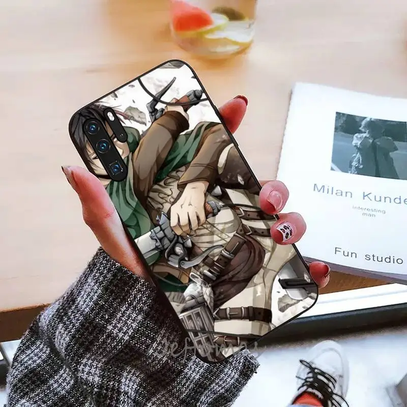 

attack on Titan Design Phone Case For Huawei P9 P10 P20 P30 Pro Lite smart Mate 10 Lite 20 Y5 Y6 Y7 2018 2019