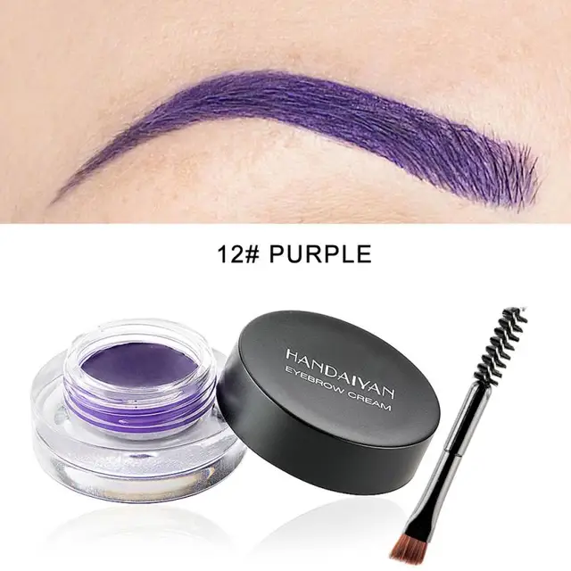 Super Waterproof Eyebrow Cream Tattoo Pen Pigment Long-lasting Natural Professional Black Brown Eyebrow Gel Brow Tint 1