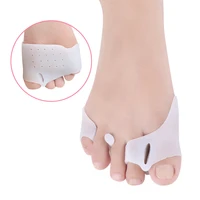 2pcs1pair silicone bunion front pads hallux valgus protector straightener orthopedic goods gel separator foot care pedicure