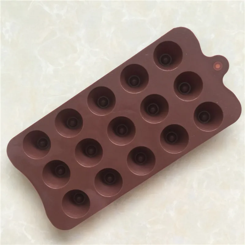 Силиконовая форма для торта в форме цилиндра 15 ячеек шоколада сделай сам выпечки