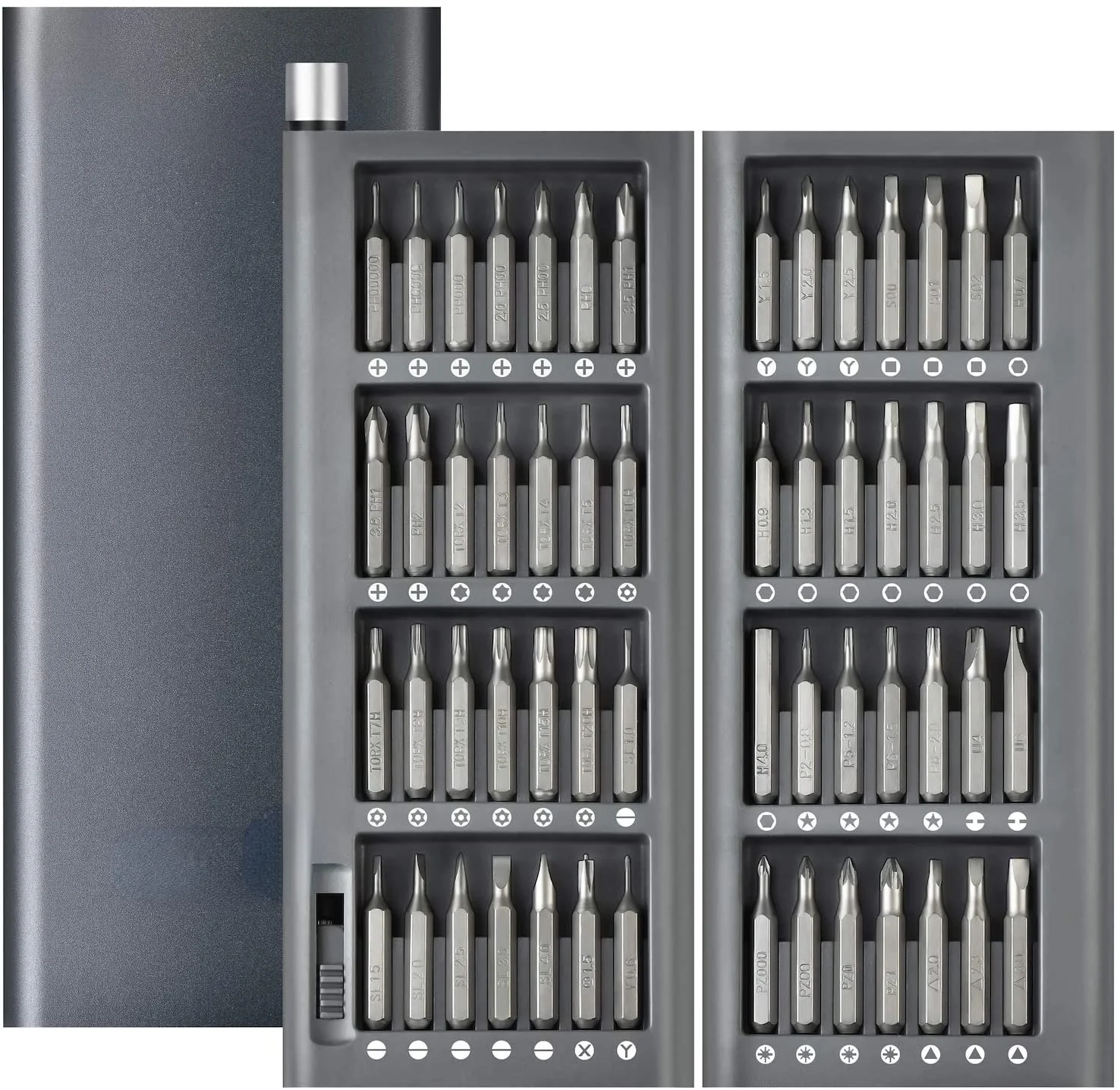 Набор прецизионных отверток 56 в 1 набор магнитных насадок для отвертки карманный