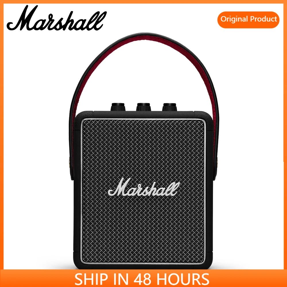 Marshall Speaker MARSHALL EMBERTON Original Wireless Bluetooth Speaker IPX7 Waterproof Sports Speaker Stereo Bass Sound Outdoor Portable Speakers 128.69