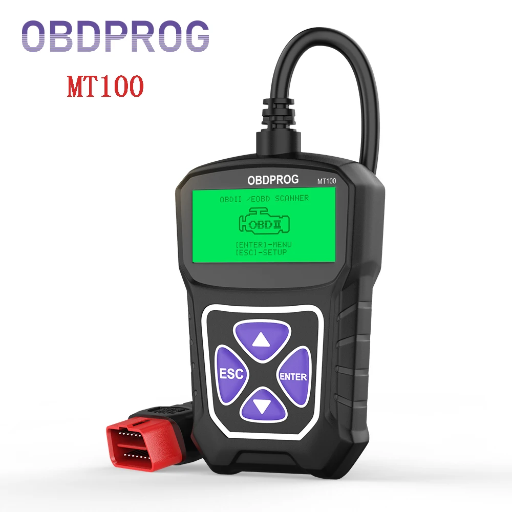Сканер OBDPROG MT100 OBD2 профессиональные инструменты для диагностики автомобиля