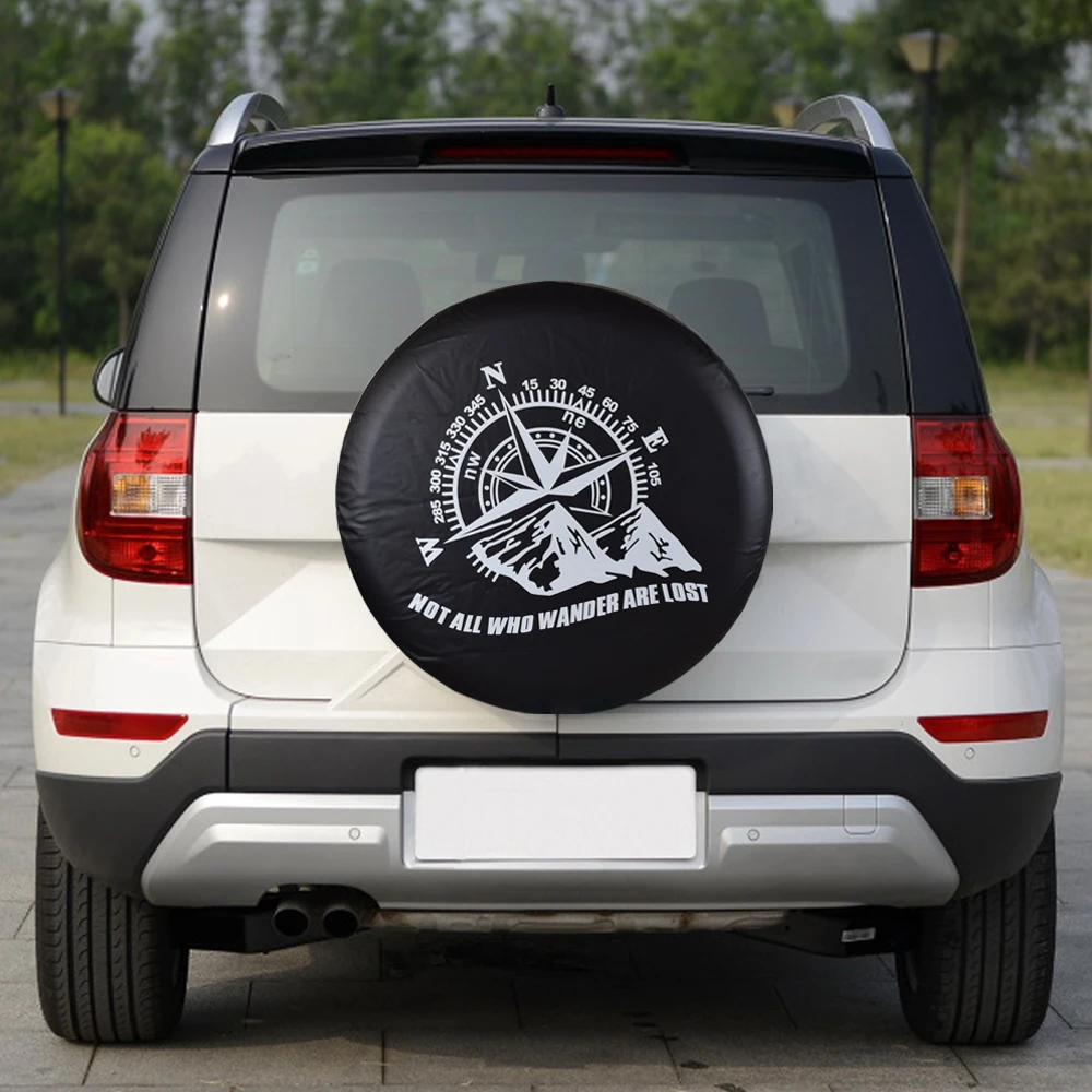 Универсальный чехол из ПВХ и кожи для запасных колес защитный Nissan патруль сафари