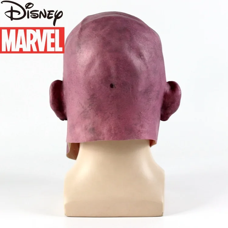 С героями Marvel Мстители танос головные уборы латексная маска для косплея|Реквизит