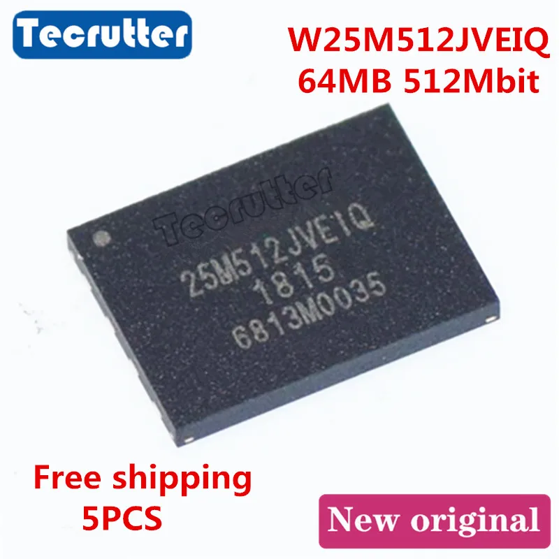 5 шт. W25M512JVEIQ WSON8 8x6 64 МБ 512 Мбит/с 25M512JVEIQ 25M512 25Q512 SPI FLASH бесплатная доставка |