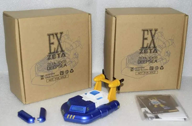 Новая игрушка трансформации ZETA EX08 глубоководная фигурка в наличии|Игровые
