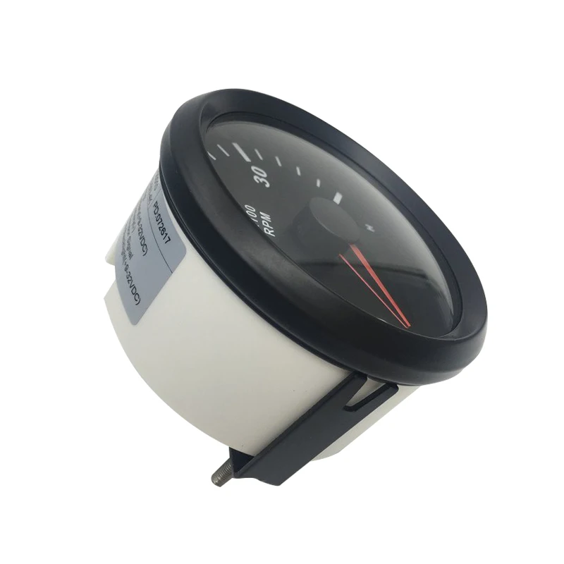 85 мм Тахометр двигателя об/мин счетчик оборотов 0 4000 с светодиодный песочные часы