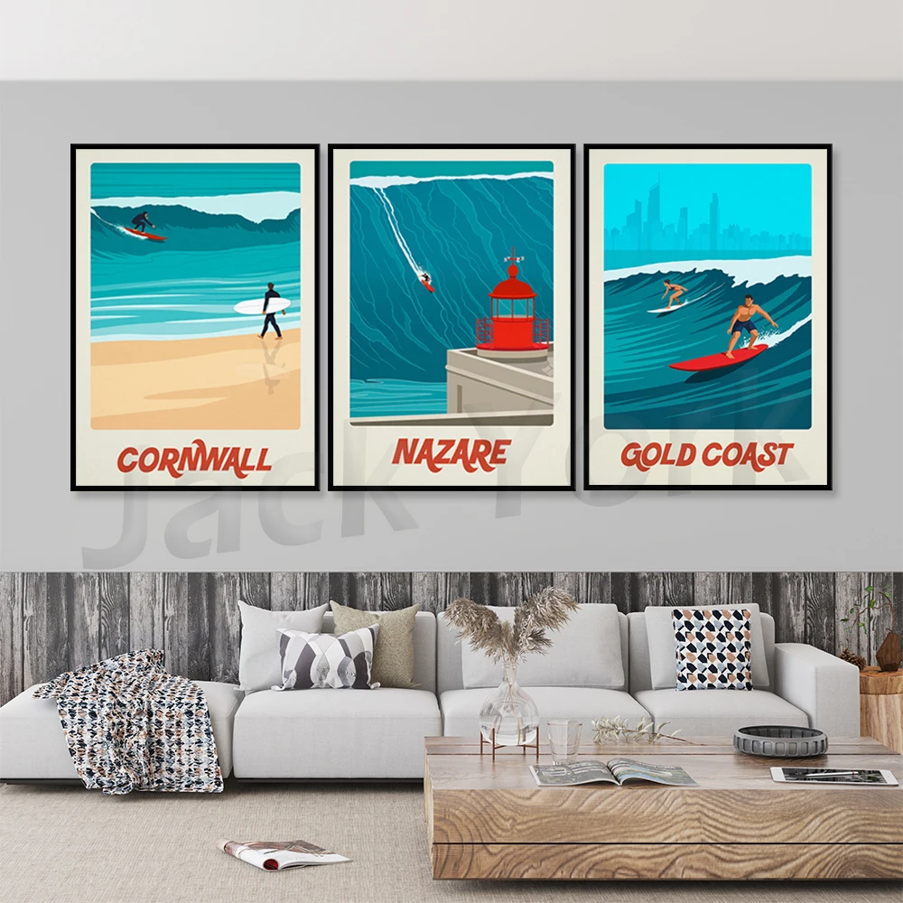 

Cornwall surf poster,Surf poster,Vintage surf poster, Retro surf poster,Surf prints, Vintage surf prints,Cornwall surfing.
