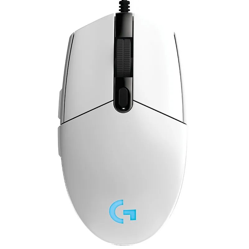 Проводная игровая мышь Logitech G102 с 8000DPI 6 программируемыми кнопками геймерская
