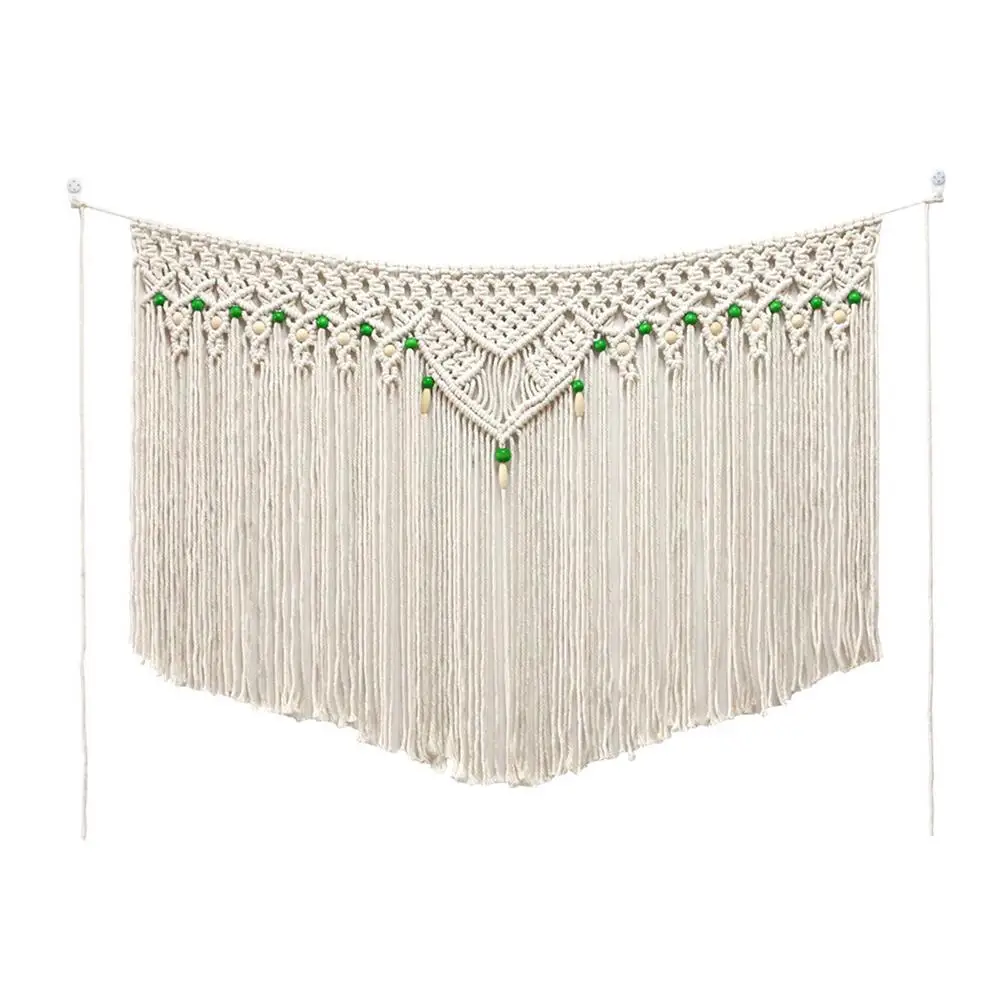 

Ручная работа подвеска макраме настенная подвеска Бохо Тканый гобелен богемное ремесло настенное украшение для дома великолепный гобелен