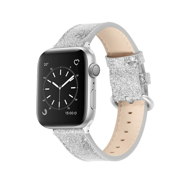 Узкая петля для Apple Watch кожаный ремешок 40 мм 44 мм для iwatch 38 мм 42 мм ремешок серии 5 4 3 2 1