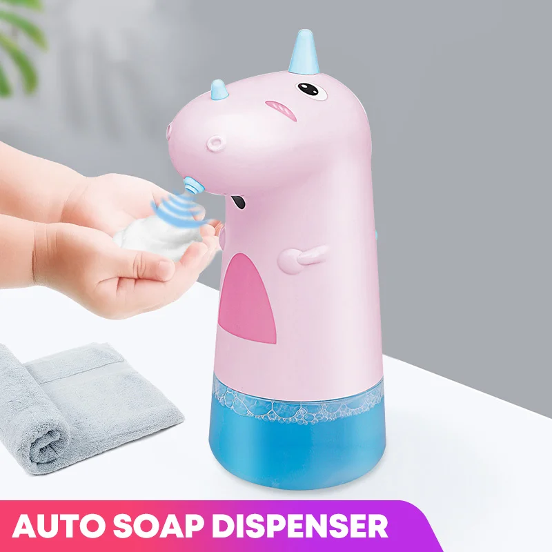 

Automatic Foam Soap Dispenser Children Intelligent Hand Washing Non-Touch Device 2 Foaming Volume Adjustable For Kids Health