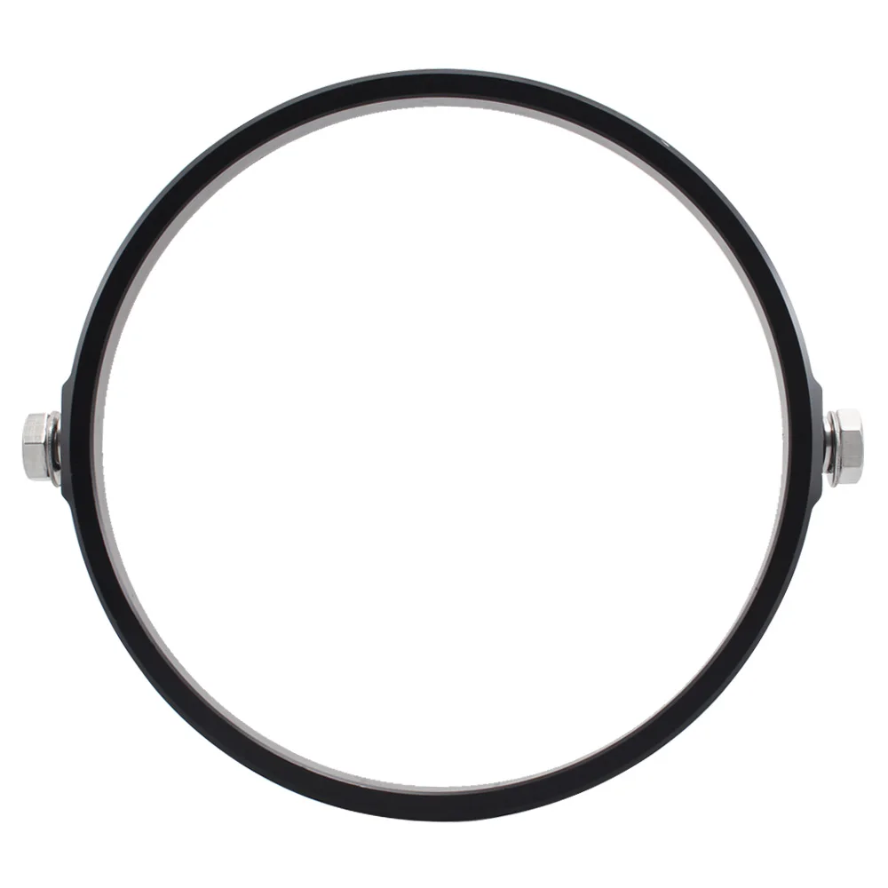 Мотоциклы 7 дюймов черный алюминиевый круглый корпус для фары налобный фонарь